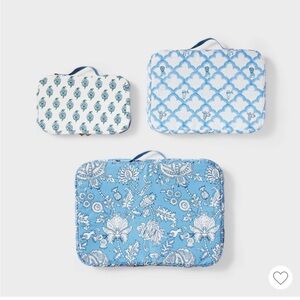 Roller rabbit target packing cube set